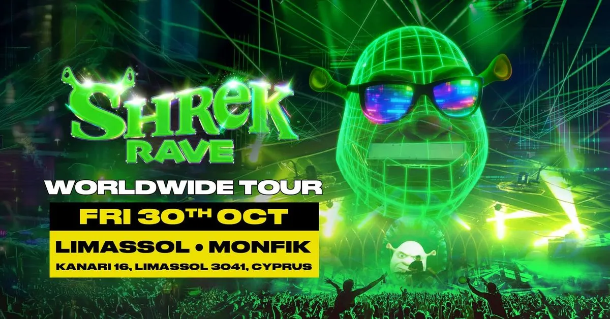 Shrek Rave Is Coming To Limassol!