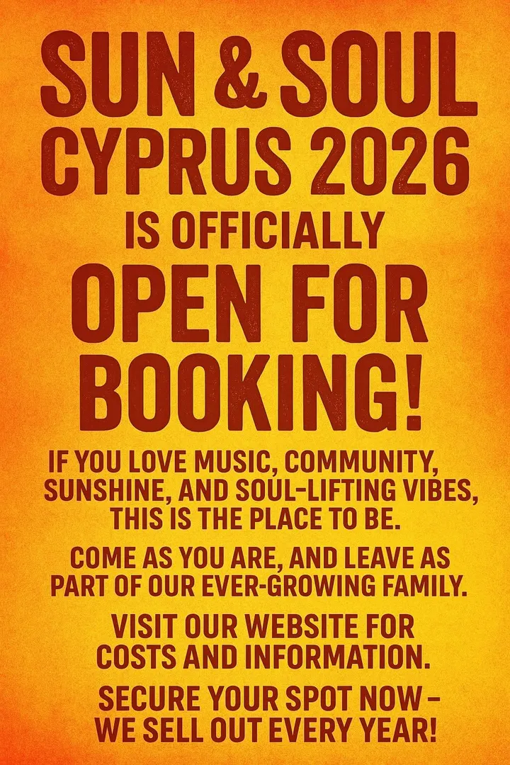 Sun & Soul Cyprus 2026