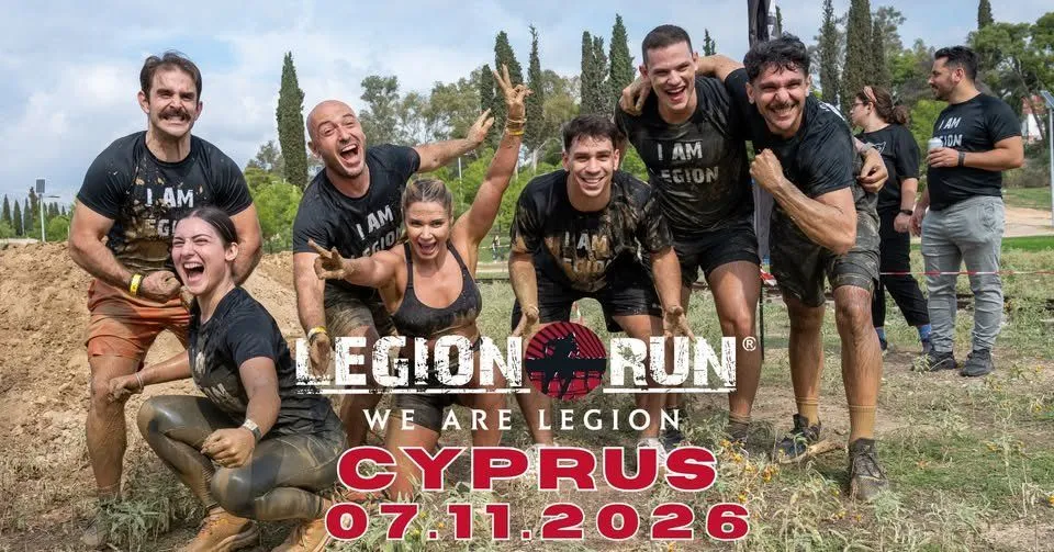 Legion Run Cyprus 2026: Mud Obstacle Race in Cyprus