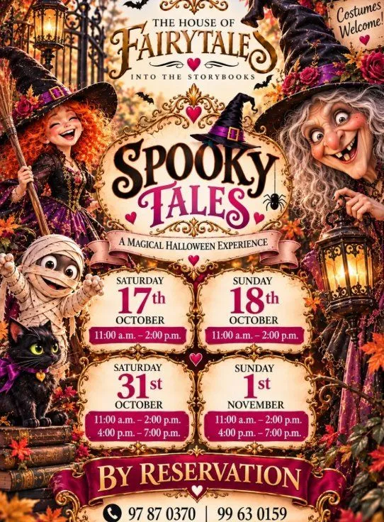 Spooky Tales: Magical Halloween Experience in Nicosia (31/10 11:00)