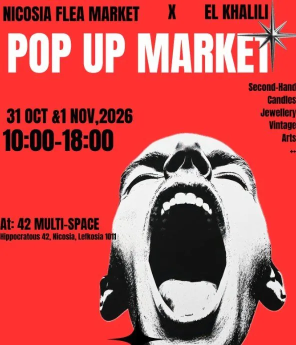 Nikosia Flohmarkt x El Khalili Pop-up-Markt in Nikosia