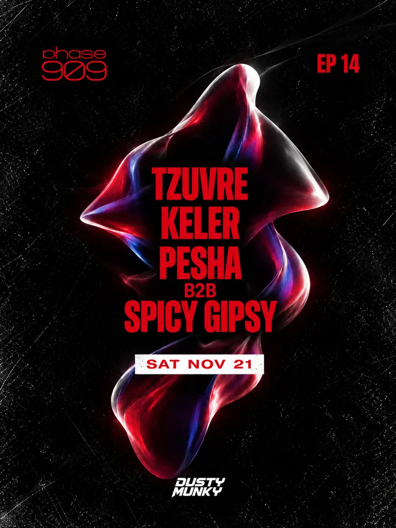 PHASE9Ø9 Ep14 Ft / Tzuvre / KELER / pesha / Spicy Gipsy
