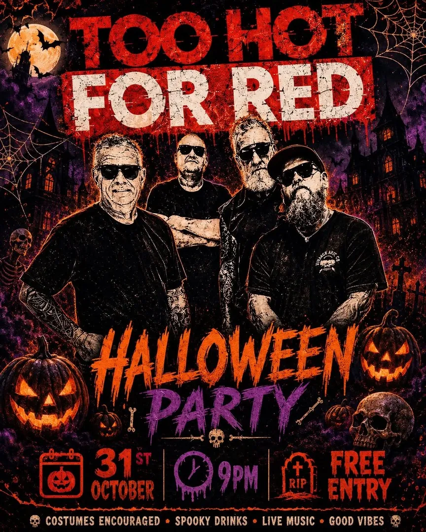 Halloween 🎃 Party Too Hot For Red