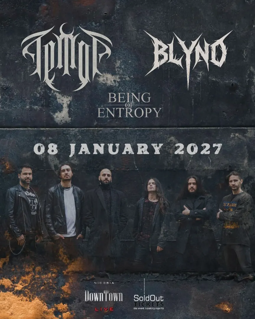 TEMOR - BLYND - BEING OF ENTROPY at DownTown Live Nicosia