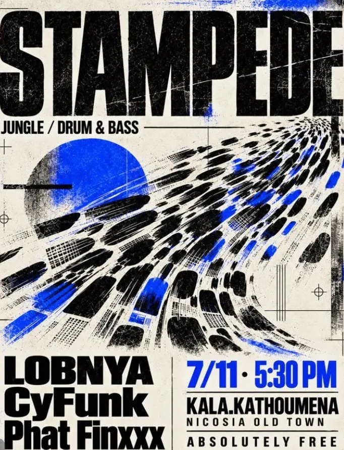 Stampede: Jungle & Drum and Bass Night in Nicosia