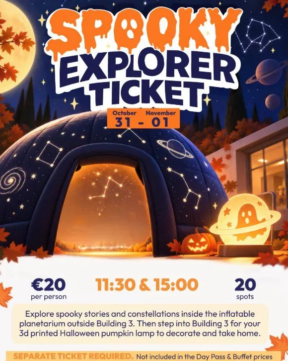 Εισιτήριο Spooky Explorer στη Λευκωσία (31/10 11:30)