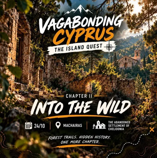 Vagabonding Cyprus: The Island Quest — Chapter II Into the Wild