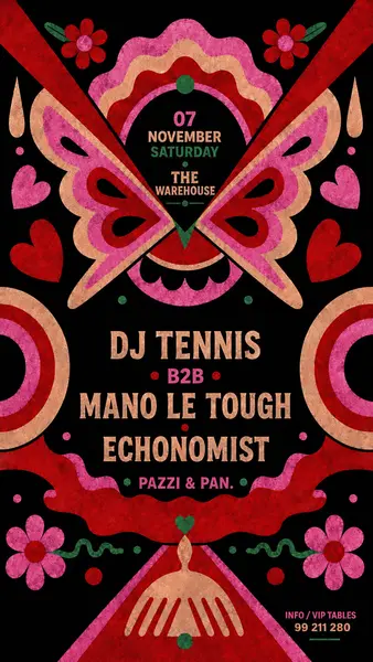 DJ Tennis b2b Mano Le Tough + Echonomist