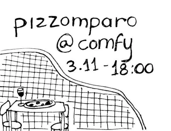 pizzomparo at Comfy in Limassol