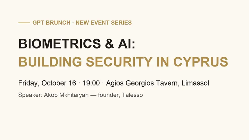 GPT Brunch: Biometrics and AI in Building Security