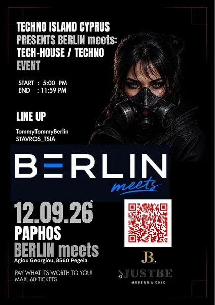 TECHNO ISLAND CYPRUS presents BERLIN meets 