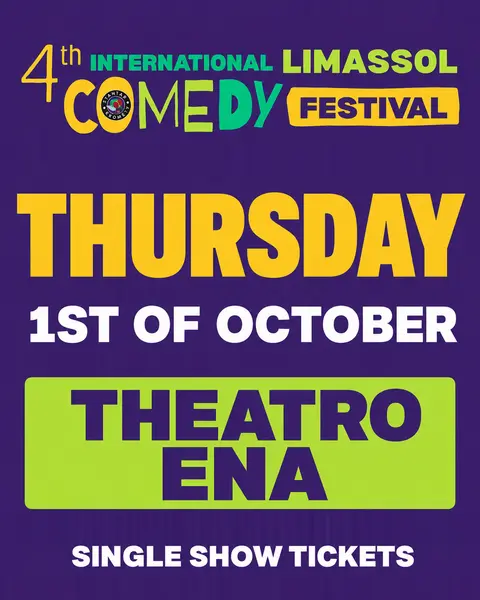 Thursday Theatro Ena - 1 October