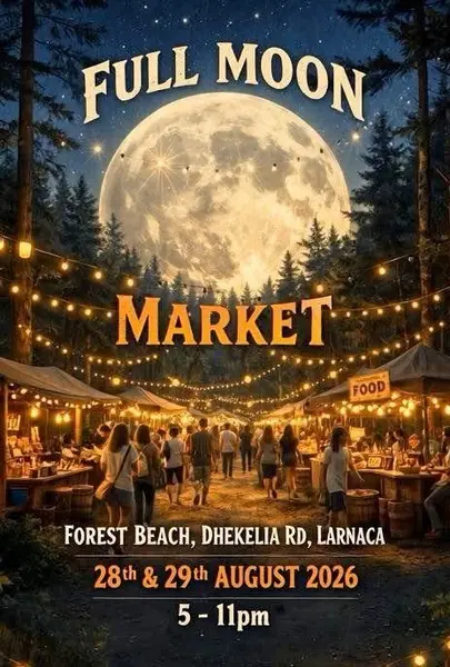Full Moon Market: Summer Nights Edition at Forest Beach, Larnaca