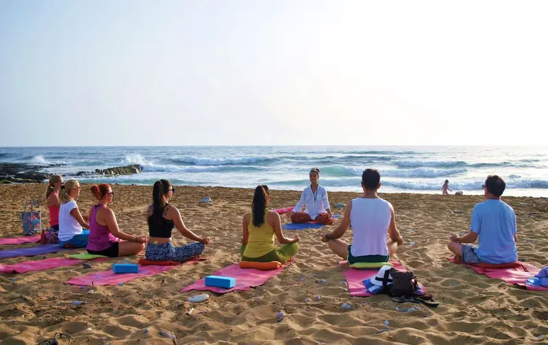 Sunset Yoga Bliss at Sandy Beach - WEDNESDAY 10/06