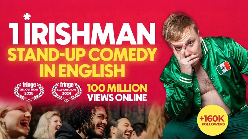 1 Irishman in Paphos | A stand-up comedy show in English | 8PM