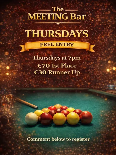 🎱🔥 POOL COMPETITION 🔥🎱 - Every Thursday @ 7pm