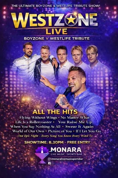 Westzone Live feat Ronan Keating performed by Tony H