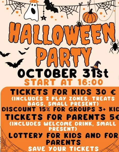 Halloween Party: Kids & Family Event at Ithaki Amusement Park