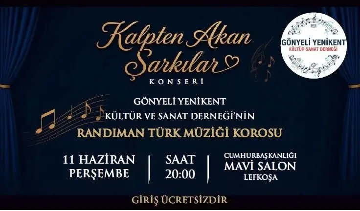 KALPTEN AKAN ŞARKILAR KONSERİ