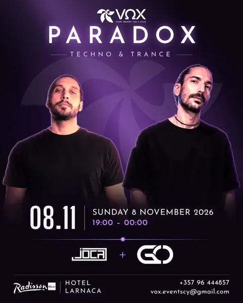 PARADOX with JOCA & GEEOS