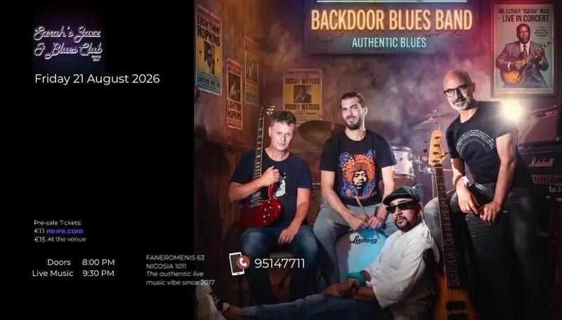 The Backdoor Blues Band LIVE at Sarah's