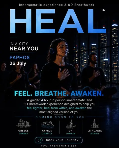 HEAL™ Paphos | A Transformational Breathwork Experience