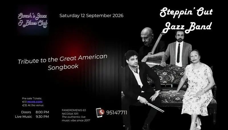 Steppin' Out Jazz Band LIVE at Sarah's