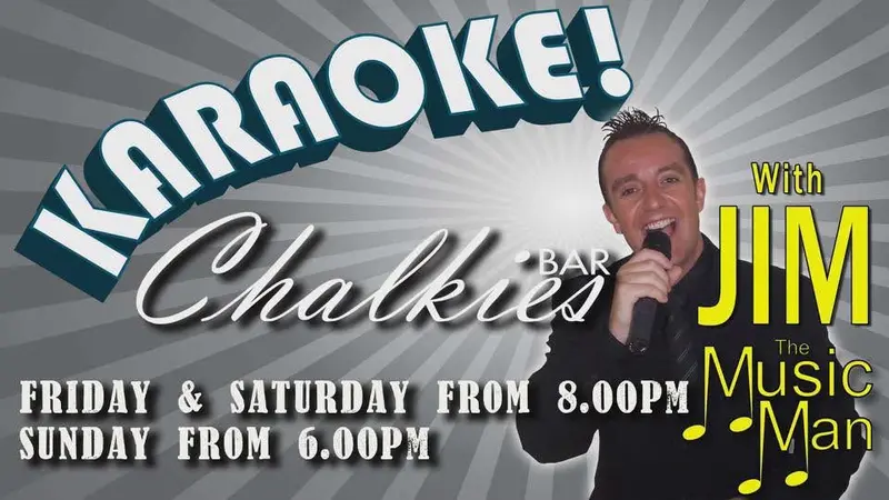 Karaoke with Jim the music man!