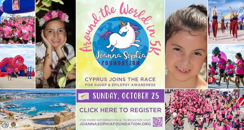 Joanna Sophia Fun Run/Walk Around the World In 5k CYPRUS