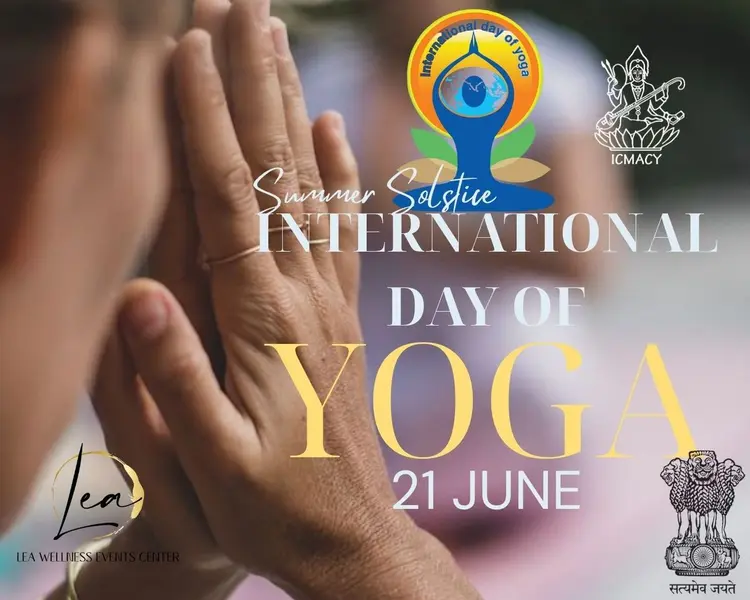 INTERNATIONAL DAY OF YOGA X SUMMER SOLSTICE