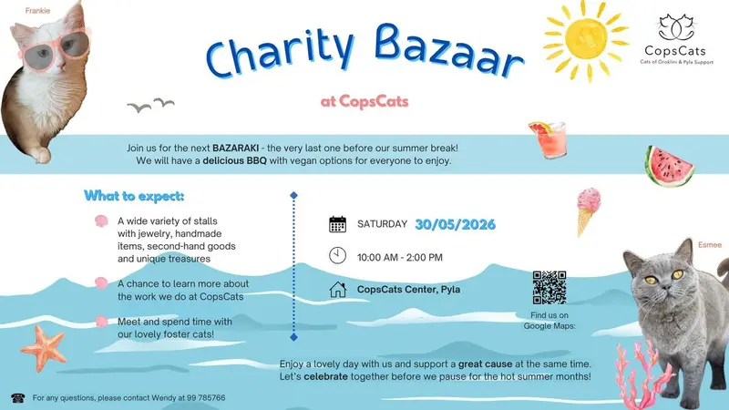 CopsCats Summer Charity Bazaraki
