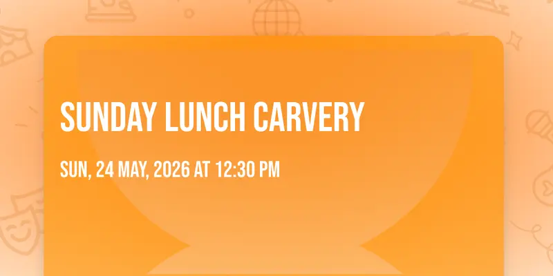 SUNDAY LUNCH CARVERY