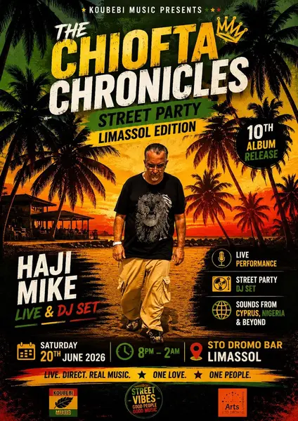 Chiofta Chronicles Street Party Limassol Edition @ Sto Dromo Bar