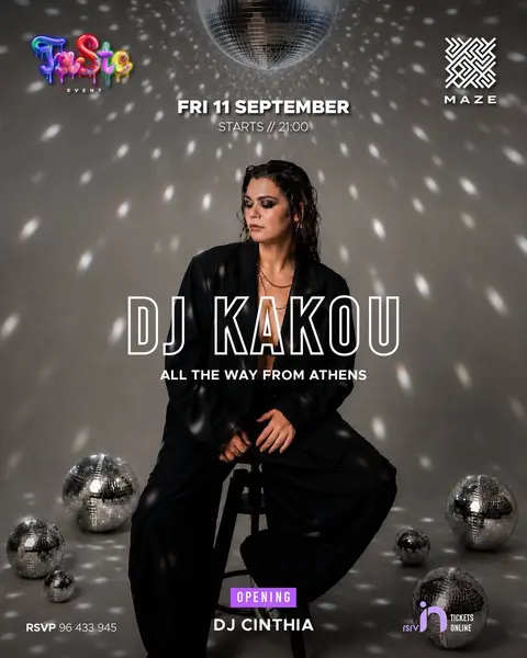 TASTE presents DJ Kakou