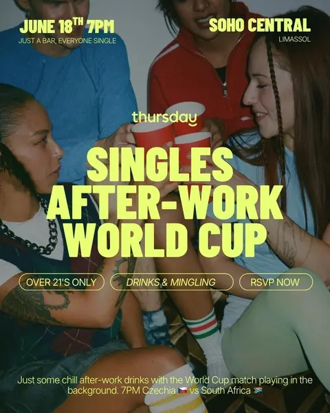Thursday | Soho Central Rooftop | Limassol
