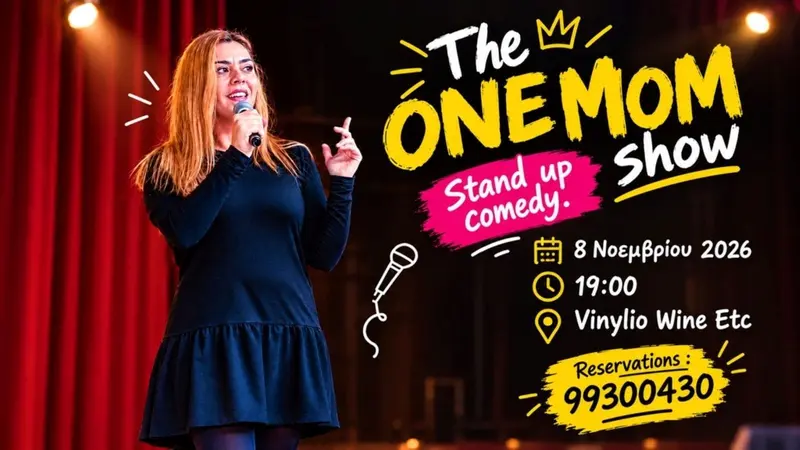 The One MOM Show – Stand Up Comedy in Limassol