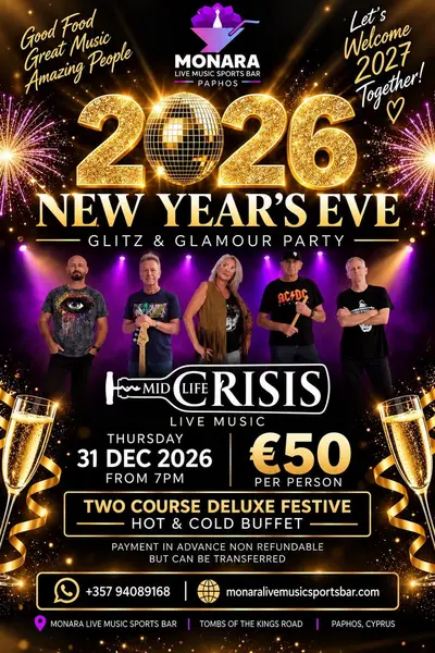 New Years Eve with Mid Life Crisis