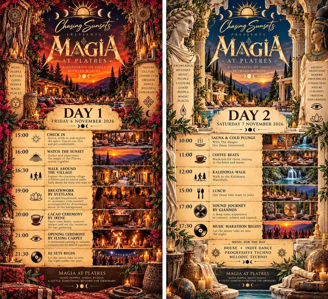 MAGIA at Platres *A Chasing Sunsets Gathering