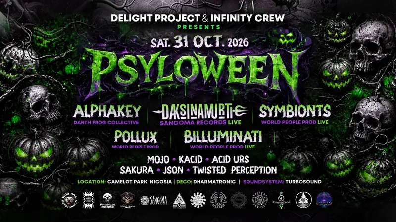 Psyloween 2026 (Delight project x Infinity crew)