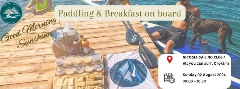 Morning Paddling and Breakfast on board
