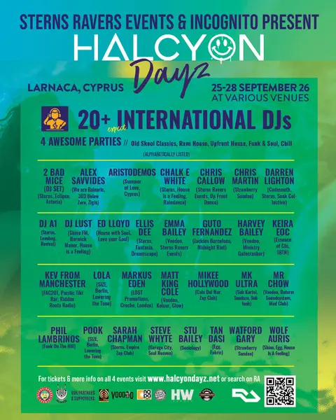 Halcyon Dayz - We are Balearic / Sterns Ravers Events Takeover