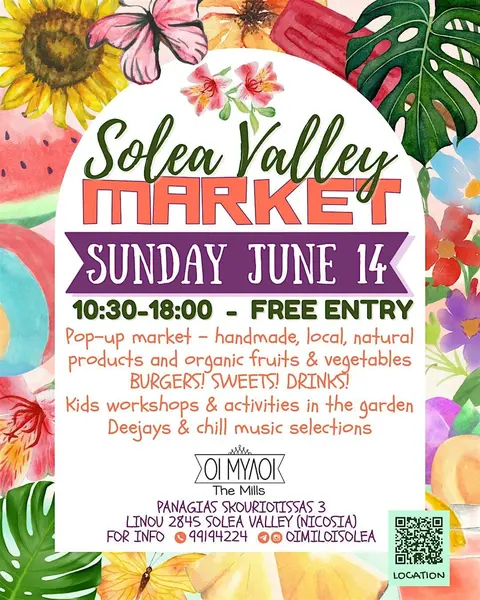 Solea Valley Market * Sunday June 14 2026