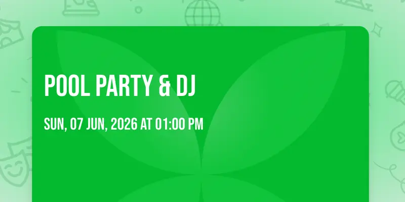 POOL PARTY & DJ
