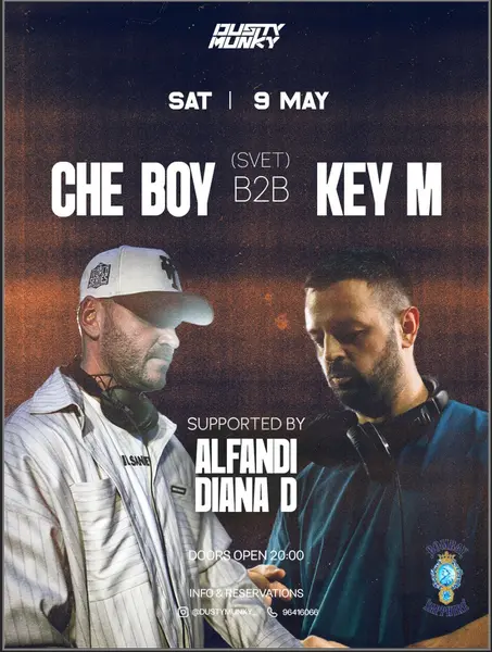 DUSTY MUNKY Invites KEY M & Che Boy (Svet)