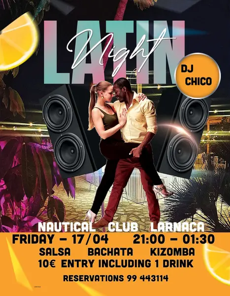 LATIN DANCE PARTY AT NAUTICAL CLUB L/CA