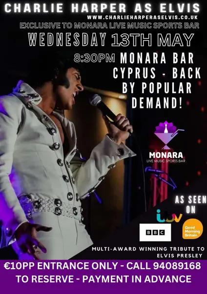 Charlie Harper as Elvis