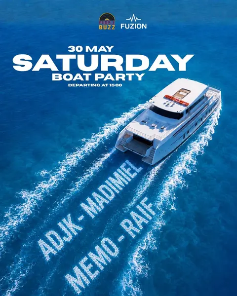 PURPLE BUZZ X FUZION BOAT PARTY