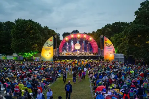 Stars im Luitpoldhain