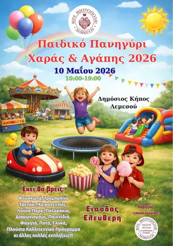 Παιδικό Πανηγύρι Χαράς και Αγάπης 2026