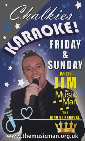 Karaoke with Jim the music man